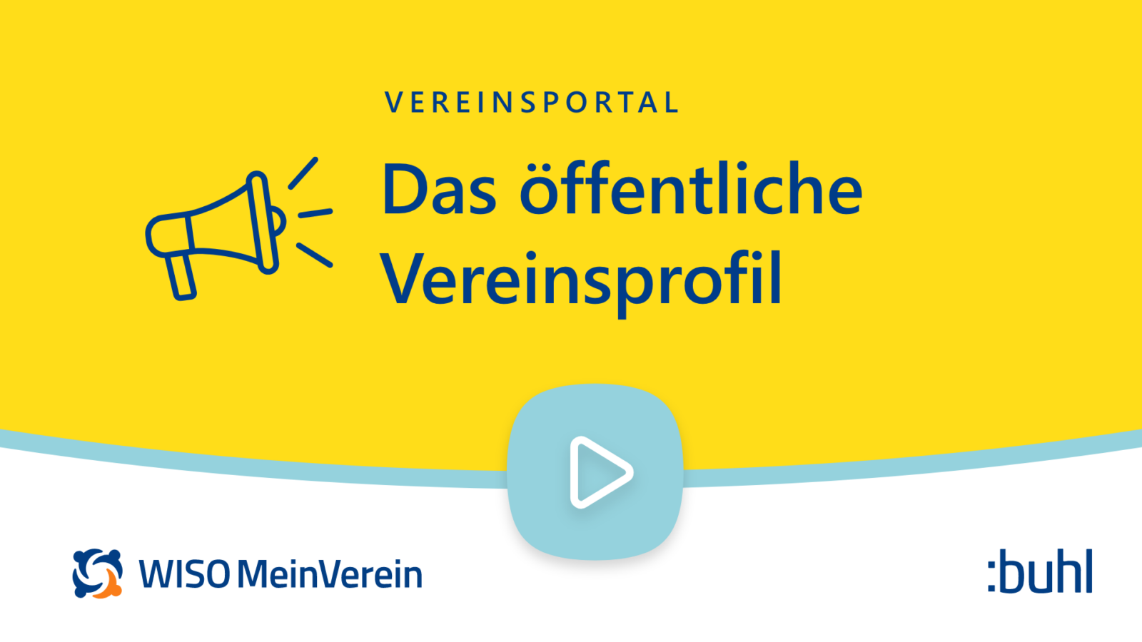 Vorschaubild MeinVerein Youtube Tutorial Öffentliches Vereinsprofil